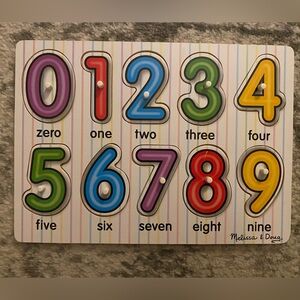 Melissa & Doug See Inside Number Puzzle